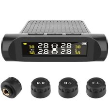 Car Tpms Tire Pressure Monitoring Alarm Lcd Digital Display With External Sensor