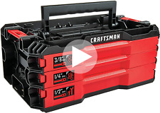 Craftsman Mechanics Tools Kit With 3 Drawer Box 216-piece Cmmt99206