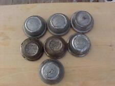 7 Vintage Ford Grease Caps Center Hub Caps 