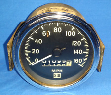 Vintage Stewart Warner 160 Mph Speedometer Day 2 Hot Rod