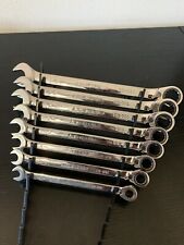Armstrong Tools Usa 8pc Sae Ratcheting Wrench Set 516 - 34 Great Condition