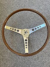 Vintage Superior Performance 500 Steering Wheel Plastic Woodgrain Gasser Custom
