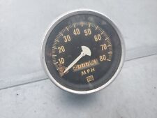 Stewart Warner Vintage 80 Mph 3 38 Truck Speedometer Distinctive Font - F65
