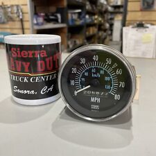 Stewart Warner 80mph Speedometer Peterbilt 359 Cable Drive