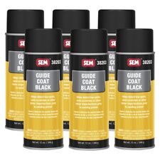 Sem Products 38203 Guide Coat Black Aerosol Spray Can 12 Oz. 6 Cans