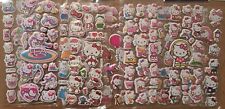Hello Kitty 6 Sheets High Detail 3d Puffy Stickers
