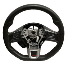 2017 Subaru Wrx Oem Black Leather Steering Wheel 34312va060vh N2-2
