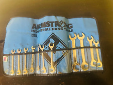 Armstrong 11pc Deg Minature Angle Wrench Set Full Polish Usa