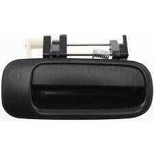 Exterior Door Handle For 92-96 Toyota Camry Rear Passenger Smooth Black Plastic