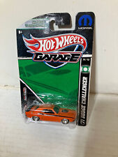 Hot Wheels 2011 Garage Hal Jordans 71 Dodge Challenger Green Lantern Read