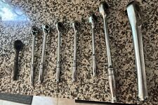 Snap On Ratchet Lot 8 Ratchets For Repair