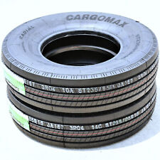 2 Tires Cargo Max Rt809 All Steel St 23585r16 Load H 16 Ply Trailer