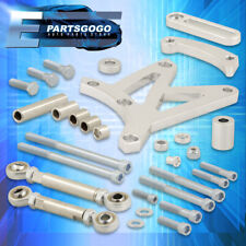 For Pontiac 350 400 428 455 V8 Aluminum Power Steering W Alternator Bracket Kit