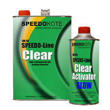 Clear Coat 2k Acrylic Urethane Smr-11501103-q 41 Gallon Clearcoat Slow Kit