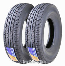 2 Premium Free Country Trailer Tires St23585r16 Radial 12 Ply Lr F Steel Belted