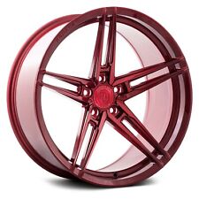 Rohana Rfx15 Wheel 20x9 20 5x120.65 74.1 Red Single Rim