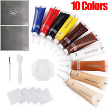Vinyl And Leather Repair Kit Leather Paint For Couches Furniture Scratch Tears