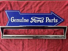 1966 Ford Fairlane Gt Gta Xl Instrument Cluster Bezel Re-chromed Rare