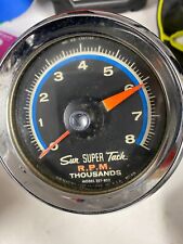 Sun Electric Corp. Vintage Tachometer Not Used With Bracket In Original Box
