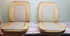 78 79 Ford Bronco Xlt Driver Passenger Factory Original Front Bucket Seats