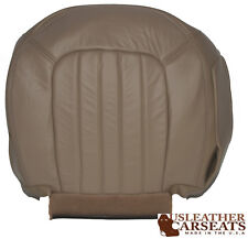 Mercury Mountaineer Driver Bottom Replacement Leather Seat Cover Tan