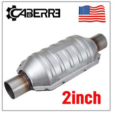 2 Universal Catalytic Converter High Flow Weld-on Stainless Steel Shiled 2.0l