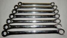 7 Pcs Chrome Armstrong Metric Ratcheting Double Sided 12-point Box Wrenches