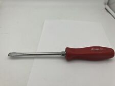 Snap-on Tools Sdd6a Red Hard Handle 516 Flat Head Screwdriver Tip Damage