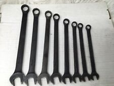 Armstrong Tools Black Oxide 12pt Long Combination Wrench Set Of 8 11mm-19mm