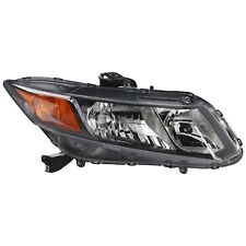 Headlight For 2012 Honda Civic Coupe Or Sedan Right With Amber Signal Light