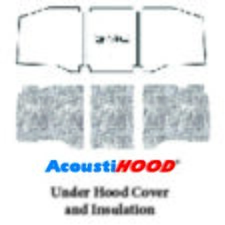 Hood Insulation Pad Heat Shield For 1960-1966 Gmc Truck Acoustihood Kit