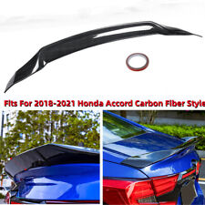 Fits For 2018-2021 Honda Accord R Style Duckbill Rear Trunk Spoiler Wing New