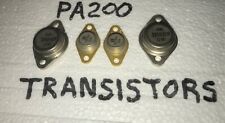New Old Stock Set Of Transistors For Federal Signal Siren Model Pa200 And Pa150