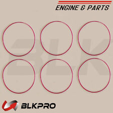 6 Seal O Ring Set For Liner Sleeve Piston Cummins Isx Isx15 Qsx 3678738