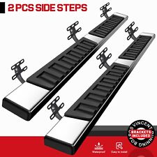 Fit 2019-2024 Dodge Ram 1500 Crew Cab 6 Side Step Running Board Nerf Bar Ss H