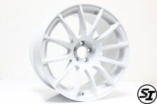 Rota Pwr Wheels 18x10 25 5x100 73 Hb White For Subaru Wrx 2002-2014 Widebody