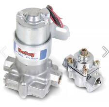 Holley 12-802-1 110 Gph Blue Electric Fuel Pump With Regulator