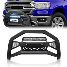For 2019-2024 Dodge Ram 1500 New Body Bull Bar Push Front Bumper Grille Guard