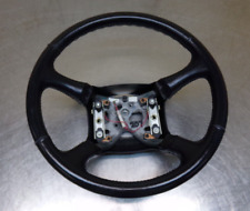 Chevrolet Gmc Tahoe Suburban Yukon Steering Wheel 98-02 Black Leather Oem