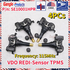 4pcs Universal 315 Mhz - Se10001hpr Redi-sensor Tpms Tire Pressure Sensor