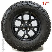 5 2024 Jeep Wrangler Gladiator 17 Black Factory Oem Wheel Rims Bfg Ko2 Tires