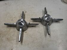 1957 1958 Dodge Lancer Style Four-bar Flippers Hubcaps Spinners