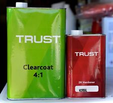 Trust 2k High Gloss 41 Clear Coat Gallon W Med Hardener Automotive Clearcoat