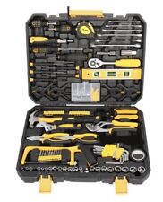 New New 198 Piece Tool Set General Household Hand Tool Kit Wplastic Storage