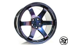 Rota Grid Wheels 18x9.5 38 5x100 Chameleon For Subaru Wrx 02-14 Scion Tc 05-10