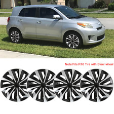 New 16 Set Of 4 Snap On Full Hub Caps Wheel Covers Fit R16 Tire Steel Rim Usa