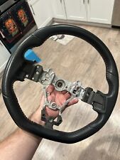 2020 Subaru Wrx Sti Oem Black Leather Steering Wheel Red Stitch No Peeling