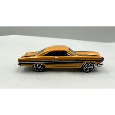 Hot Wheels 1966 Ford Fairlane Gt Yellow Die Cast
