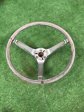 1967 Cougar Woodgrain Steering Wheel - Original