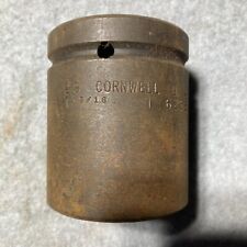 Cornwell 1-1316 1 Drive Shallow Impact Socket 6258 Vintage - Excellent